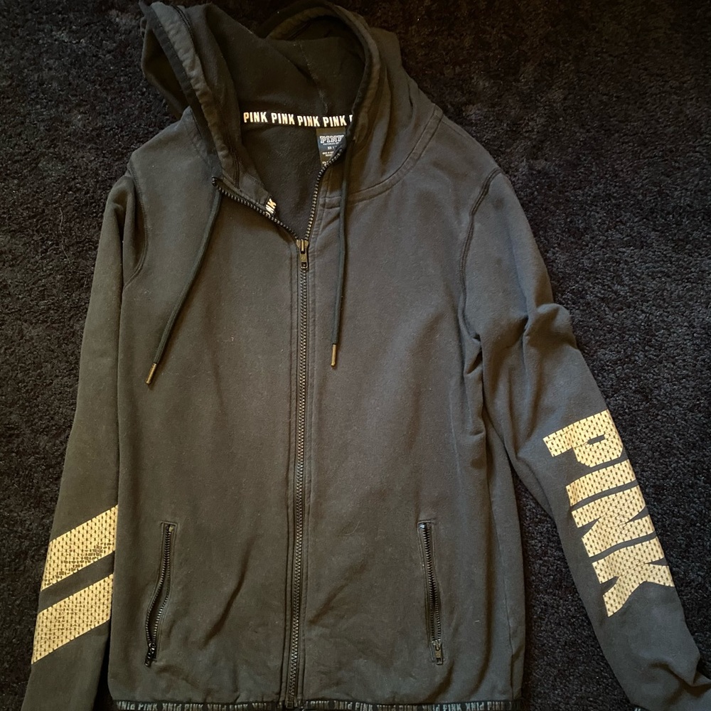 PINK athletic zipper up